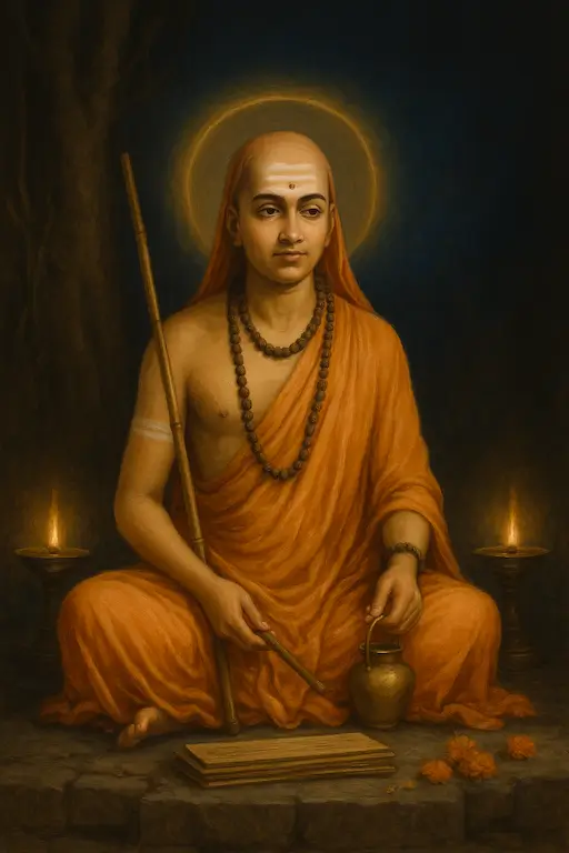Adi Sankaracarya. Founder of Advaita. Read Vedas, Puranas, Upanishads, Scriptures Online in Telugu, Hindi and English at VedicPeople.com