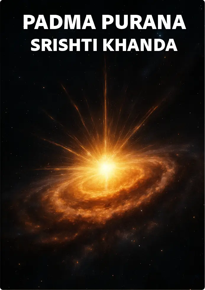 Padma Purana Srishti Khanda. Read Vedas, Puranas, Upanishads, Scriptures Online in Telugu, Hindi and English at VedicPeople.com