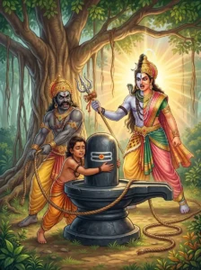 Rishi Markandeya is saved by Arthanareeswara from Yama Pasa. Read Vedas, Puranas, Upanishads, Scriptures Online in Telugu, Hindi and English at VedicPeople.com