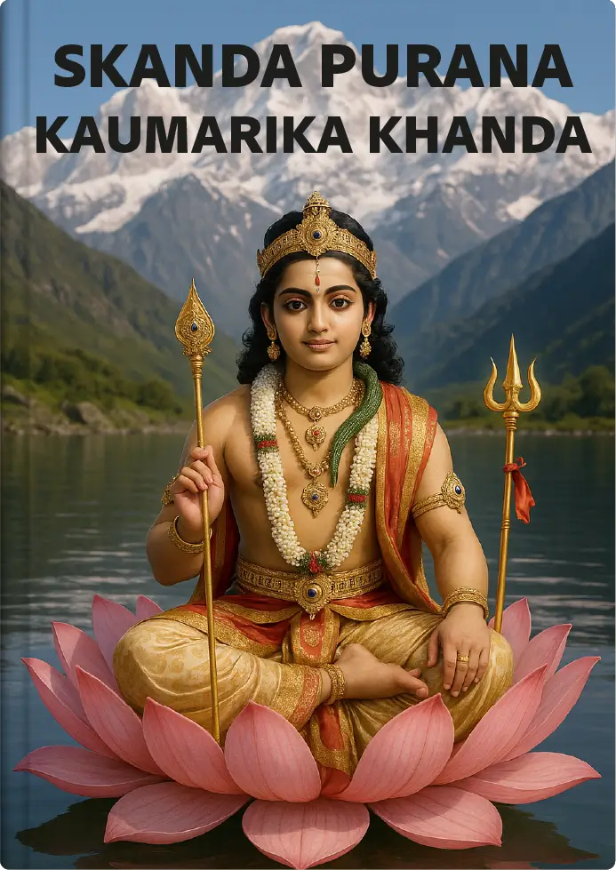Kaumarika Khanda in Skanda Purana's Mahesvara Khanda. Read Vedas, Puranas, Upanishads, Scriptures Online in Telugu, Hindi and English at VedicPeople.com