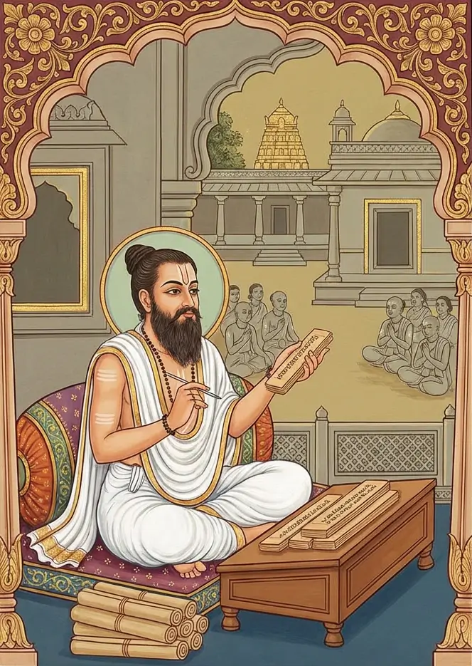 Yadavaprakasa, the first guru of Sri Ramanujacharya and profound scholar of Visishtadvaita. Read Vedas, Puranas, Upanishads, Scriptures Online in Telugu, Hindi and English at VedicPeople.com