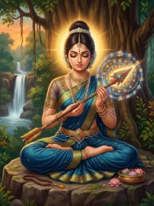 Manorama is a Vidhyadhari, wife of Svaroci and mother of Svarocisha Manu in Mārkaṇḍeya Purāṇa. Svarocisha Manvantara