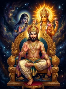 Sūrya Savarni Manu born from Sūrya and Chāyā Dévī in Sūrya Savarni Manvantara in Mārkaṇḍeya Purana