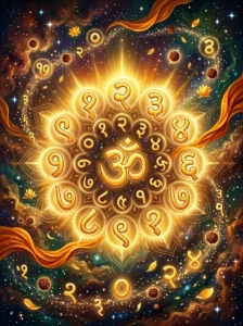 Vedas, Purāṇas, Upa Purāṇas and Sastras originating from the cosmos