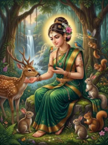 Vibhavari, Wife of Svaroci - understanding the language of animals in Mārkaṇḍeya Purāṇa Svarocisha Manvantara